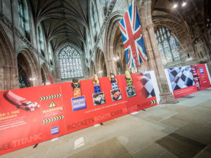 Cathedral goes lego mad as visitors pack out new exhibition