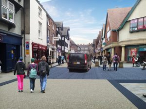 Retailers open for business on Frodsham Street