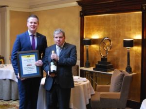 The Chester Grosvenor received AA Notable Wine List Award