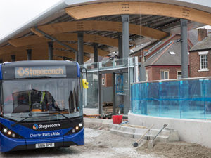 Chester bus interchange final stage