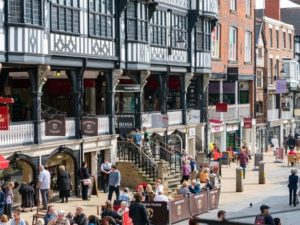 Surge in July footfall for Chester city centre