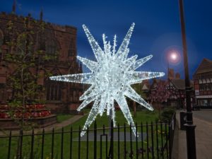 Show-stopping Christmas star set to sparkle in Chester