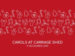 Get into the festive spirit with a Christmas carol concert at Chester’s unique Carriage Shed