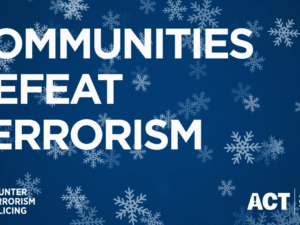 Working together with communities, Counter Terrorism Policing wants Christmas security all wrapped up