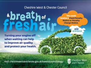How you can help us to improve air quality in Cheshire West