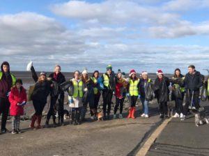 Oliver & Co Employees take on West Kirby Beach for a festive, eco-friendly day out