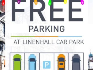 Free Parking at Linenhall for Late Night Christmas Shopping