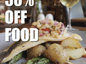 The Coach House: 50% off All Food