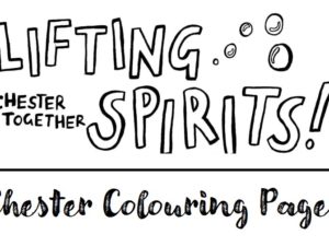 #ChesterTogether Colouring Pages