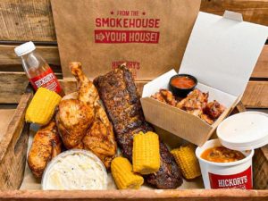 Hickory’s Smokehouse curbside takeaway!
