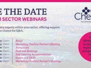 Marketing Cheshire sector specific webinar series