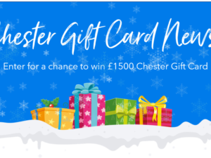 Christmas Competition Launches for a chance to win a £1500 Chester Gift Card