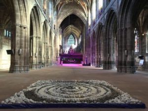 Memorial Spiral unveiled in Chester Cathedral