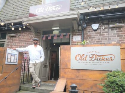 Old Dukes is a fun, family-friendly bar that’s one of Chester’s hidden gems