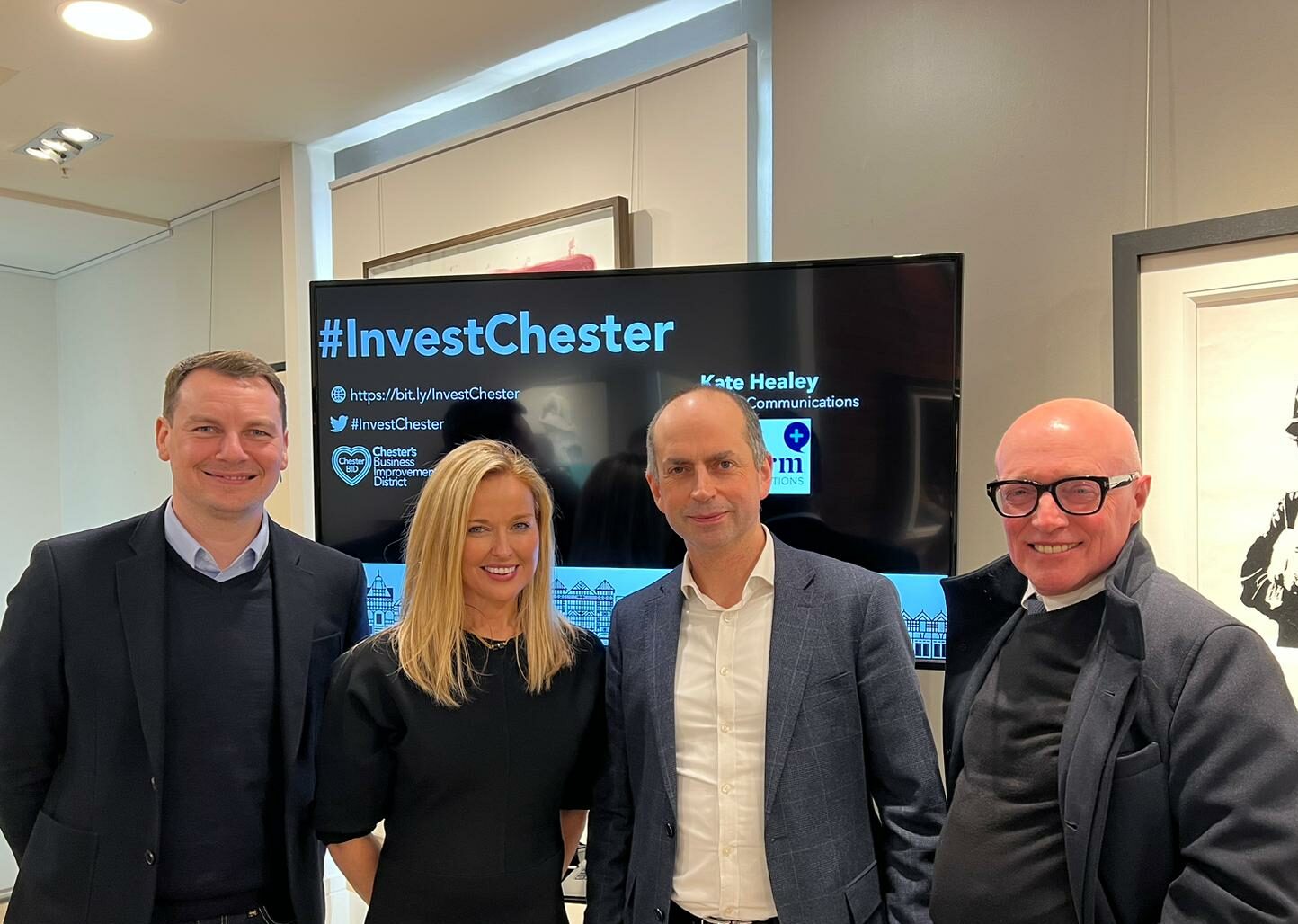 Guru Kate City #InvestChester Networking Event - Chester BID