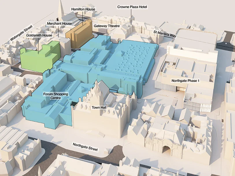 New Home Plans For Chester City Centre