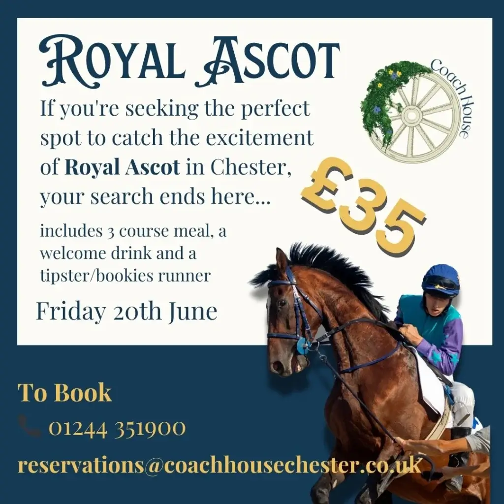 Ascot Races at The Coach House in Chester