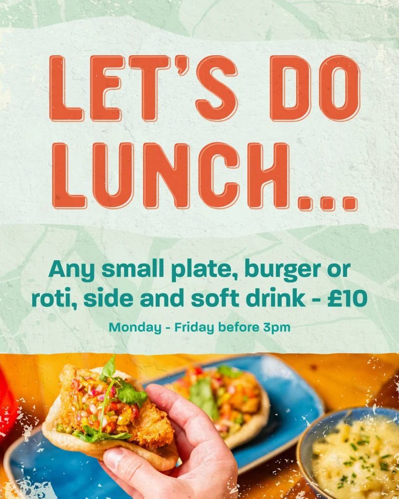 Turtle Bay January £10 Lunch Offer